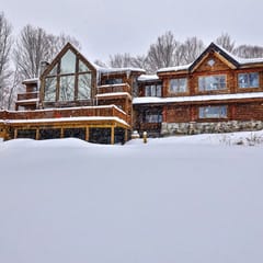 Ski-In/Ski-Out Log Cabin on Great Eastern Trail | Hot Tub, Sauna, Game Room