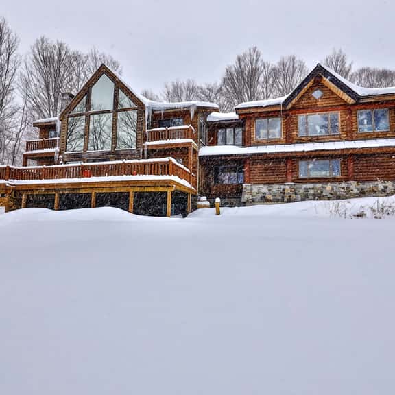 Ski-In/Ski-Out Log Cabin on Great Eastern Trail | Hot Tub, Sauna, Game Room - Image 1