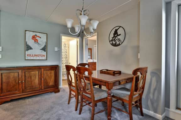 The Snowshed Steps at Mt Green: Walk-to-Lifts Killington Condo w/ Pools, AC, Fireplace & Shuttle! - Image 5