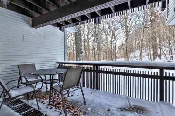 Ski-In/Ski-Out Sunrise Village Condo | 2BR, Fireplace, Pool - Image 3